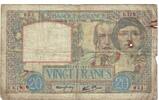 France 20 Francs Science et Travail, 1940-08-01, B, Fayette:12.05 -