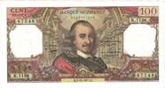 France 100 Francs Corneille, K.1136, Fayette:65.60, KM:149f -