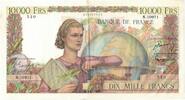 France 10,000 Francs Génie Français, N.10971, Fayette:50.79 -