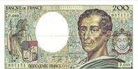France 200 Francs Montesquieu, P.089, Fayette:70.11, KM:155d -