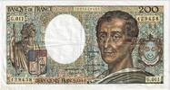 France 200 Francs Montesquieu, G.011, Fayette:70.2, KM:155a -