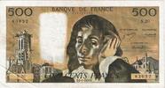 France 500 Francs Pascal, S.20, Fayette:71.5, KM:156a -