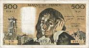 France 500 Francs Pascal, Q.26, Fayette:71.7, KM:156b -