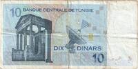 Tunisie 10 Dinars 2005 Billet, 2005-11-07, KM:90 S+ 11,00 EUR  + 4,95 EUR frais d'envoi