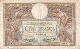 France 100 Francs Luc Olivier Merson, T.52120, Fayette:24.15, KM:78c -