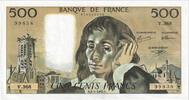 France 500 Francs Pascal, V.368, Fayette:71.49, KM:156i -