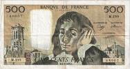 France 500 Francs Pascal, M.299, Fayette:71.41, KM:156g -