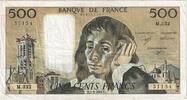 France 500 Francs Pascal, M.332, Fayette:71.46, KM:156h -