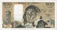 France 500 Francs Pascal, C.345, Fayette:71.47, KM:156h -