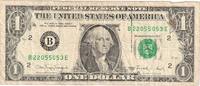 États-Unis One Dollar Undated (1988), KM:3845 -