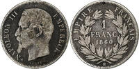 France Franc Napoléon III, Strasbourg, Argent, KM:779.2 -
