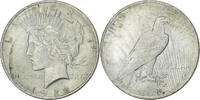États-Unis Dollar Peace Dollar, Philadelphie, Argent, KM:150 -