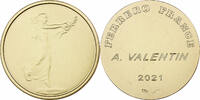 France Medaille Société Ferrero France, Or -