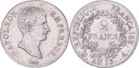 France 2 Francs Napoléon I, Paris, Argent, Gadoury:495 -