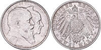 États allemands 2 Mark BADEN, Friedrich I, Argent, KM:276 -