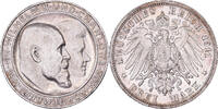 États allemands 3 Mark WURTTEMBERG, Wilhelm II, Freudenstadt, Argent -