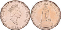 Canada Dollar Élisabeth II, Royal Canadian Mint, Aureate-Bronze Plated -