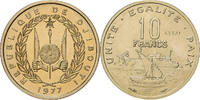 Djibouti 10 Francs Paris, ESSAI, Bronze-Aluminium, KM:E4 -