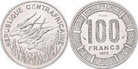 République centrafricaine 100 Francs Paris, ESSAI, Nickel, KM:E4 -