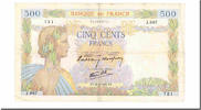 France 500 Francs La Paix, 1940-09-26, Fayette:32.6, KM:95a -