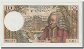 France 10 Francs Voltaire, 1968-07-04, Fayette:62.33, KM:147c -