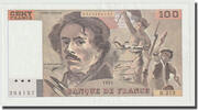 France 100 Francs Delacroix, Fayette:69bis.5, KM:154e -