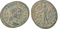 Follis Monnaie, Constance I, Ticinum, Cuivre, Cohen:107 -