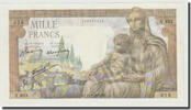 France 1000 Francs 1942 Déesse Déméter, 1942-08-13, Fayette:40.4 TTB+