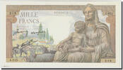 France 1000 Francs Déesse Déméter, 1942-06-20, Fayette:40.3 -