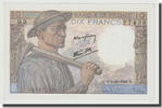 France 10 Francs Mineur, 1941-10-09, Fayette:8.2, KM:99a -