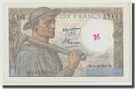 France 10 Francs Mineur, 1947-12-04, Fayette:8.19, KM:99f -