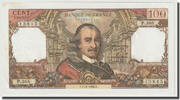 France 100 Francs Corneille, 1968-11-07, Fayette:65.24, KM:149c -