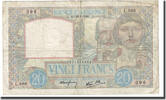 France 20 Francs Science et Travail, 1940-08-22, Fayette:12.06 -