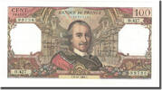 France 100 Francs Corneille, 1969-11-06, Fayette:65.28, KM:149c -