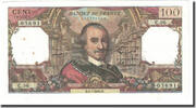 France 100 Francs Corneille, 1965-07-01, Fayette:65.08, KM:149a -