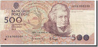 Portugal 500 Escudos Billet, 1988-08-04, KM:180b -