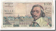 France 1000 Francs Richelieu, 1955-09-01, Fayette:42.15, KM:134a -