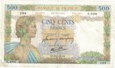 France 500 Francs La Paix, 1941-08-28, Fayette:32.21, KM:95b -