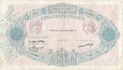 France 500 Francs Bleu et Rose, 1936-09-03, Fayette:30.37, KM:66m -