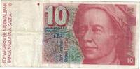 Suisse 10 Franken Billet, KM:53f -