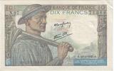 France 10 Francs Mineur, 1945-04-19, Fayette:8.13, KM:99b -