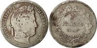 France 2 Francs Monnaie, Louis-Philippe, Lille, Argent, Gadoury:520 -