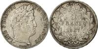 France 5 Francs Monnaie, Louis-Philippe, Marseille, Argent -