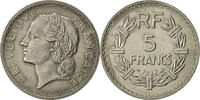 France 5 Francs Monnaie, Lavrillier, Paris, Nickel, Gadoury:760 -