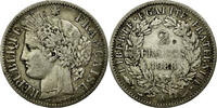 France 2 Francs Monnaie, Cérès, Paris, Argent, Gadoury:530a -
