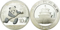 Chine 10 Yüan Monnaie, Argent -