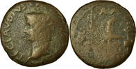 As Monnaie, Claude, Patrae, Cuivre, RPC:1256 -