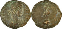 Half Maiorina Monnaie, Constans, Trèves, Cuivre, RIC:234 -