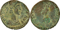 Half Maiorina Monnaie, Constans, Trèves, Cuivre, RIC:234 -