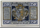 Allemagne 25 Pfennig Billet, Greiffenberg, personnage, 1920-04-19 -